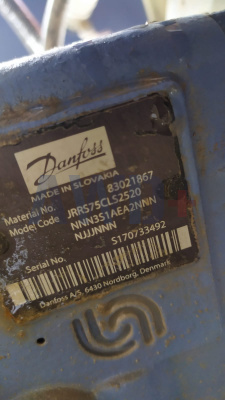 83021867 / JR-R-S75C-LS-25-20-NN-N-3-S1AE-A2N-NNN-JJJ-NNN Аксиально-поршневой насос Danfoss JRRS75
