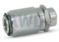 VRU-G1_VRF05C - Дроссель одностороннего действия трубного монтажа, G1", 120л/мин, 250 бар