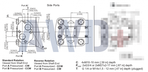 Гидромотор M+S MT 400 C