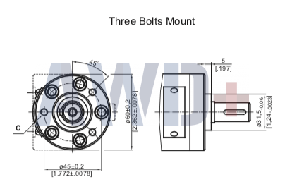 Гидромотор M+S MM 40 C