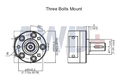 Гидромотор M+S MM 32 C