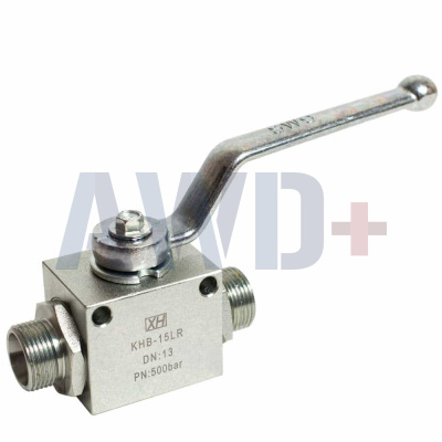 KHB-G1/2_RSAP2V-03 - Кран шаровой гидравлический 2/2, G1/2", 60 л/мин, 500 бар