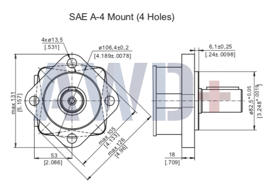Гидромотор M+S MS 160 C