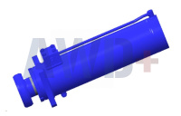 Гидроцилиндр противовеса мобильного крана