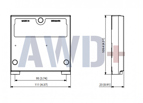 157B2000 Сливная секция PVG 32 Danfoss