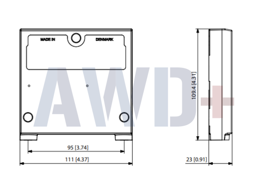 157B2014 Сливная секция PVG 32 Danfoss