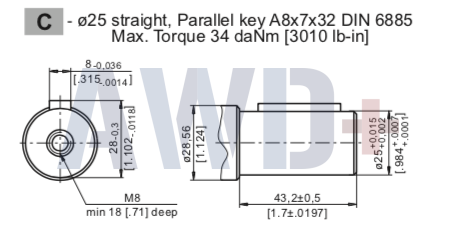 Гидромотор M+S MR 200 C