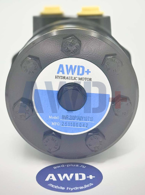 BMR-200-P1-AII-Y10/T10 ziHYD Гидромотор серии BMR с объемом 200 см³