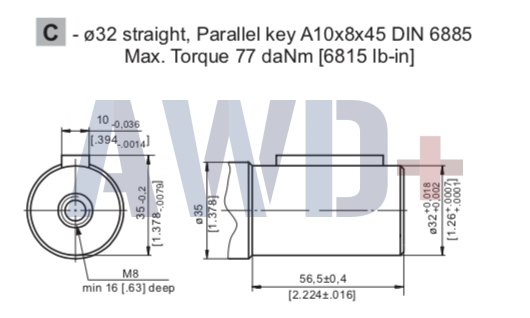 Гидромотор M+S MS 160 C