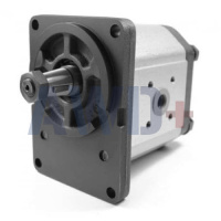 BHP3-B1-D-46-T0-E1 - Насос гидравлический шестеренный с внешним зацеплением, 46,0 см³/об, 250 бар, конический вал (шпонка), фланцевые соединения